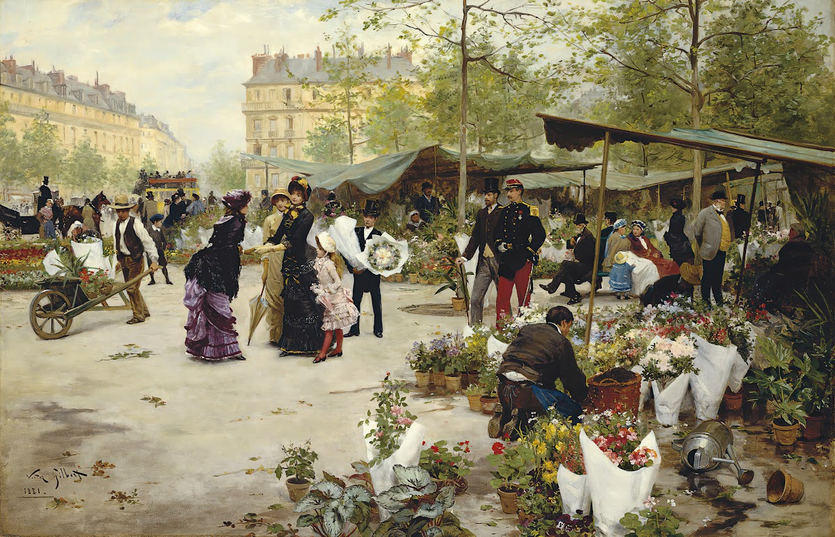The Lower Market Paris 1881