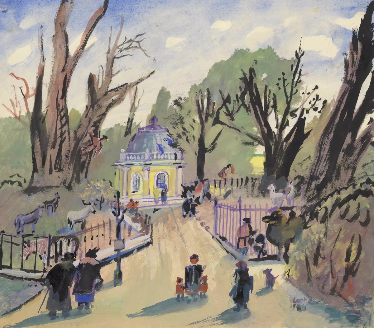 XIII Schönbrunn Tiergarten 1949