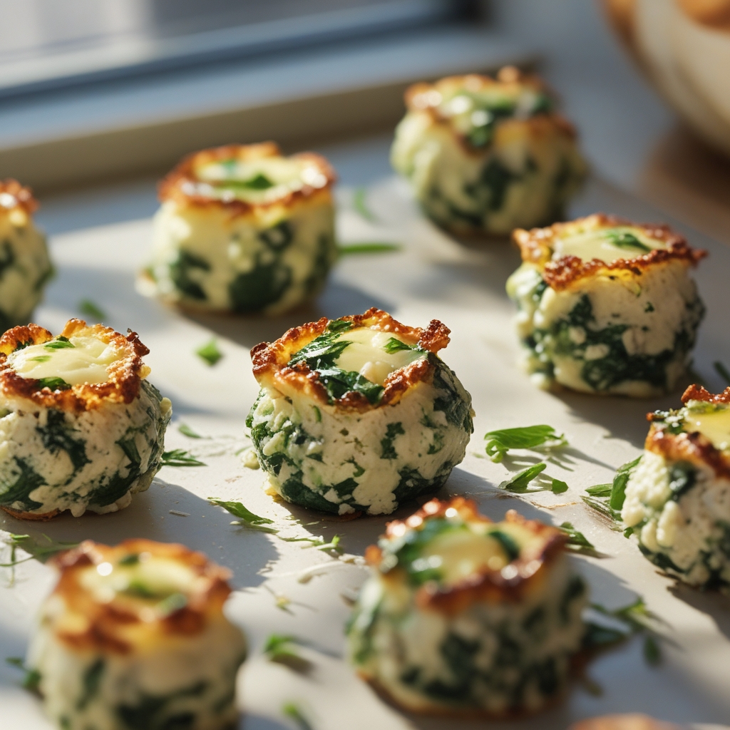 20-Minute Spinach Ricotta Bites Recipe – Irresistibly Easy Appetizer to Impress