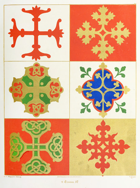Six floriated Crosses 1846