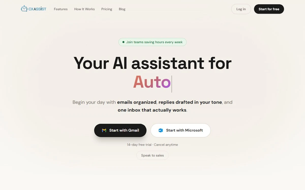 Captura de CXassist
