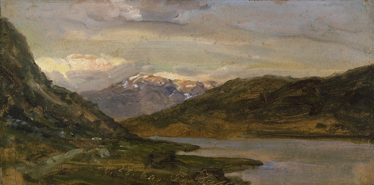 Landscape at Nystuen on Filefjell 1850