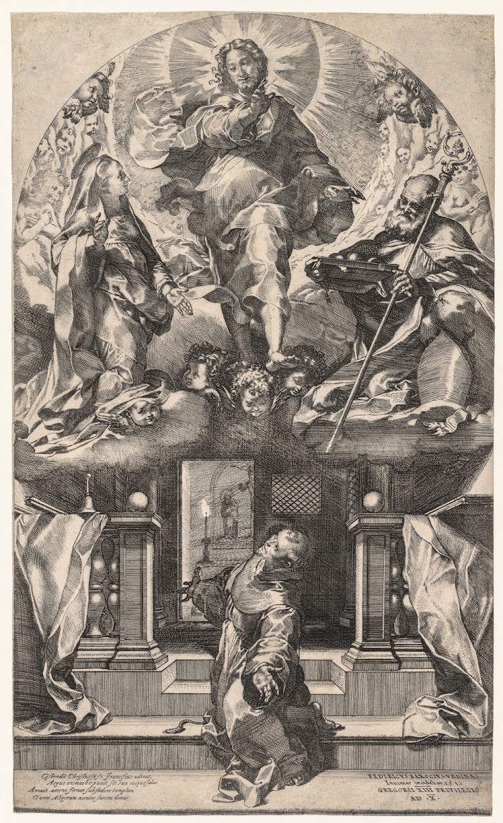 The Vision of St Francis 1581
