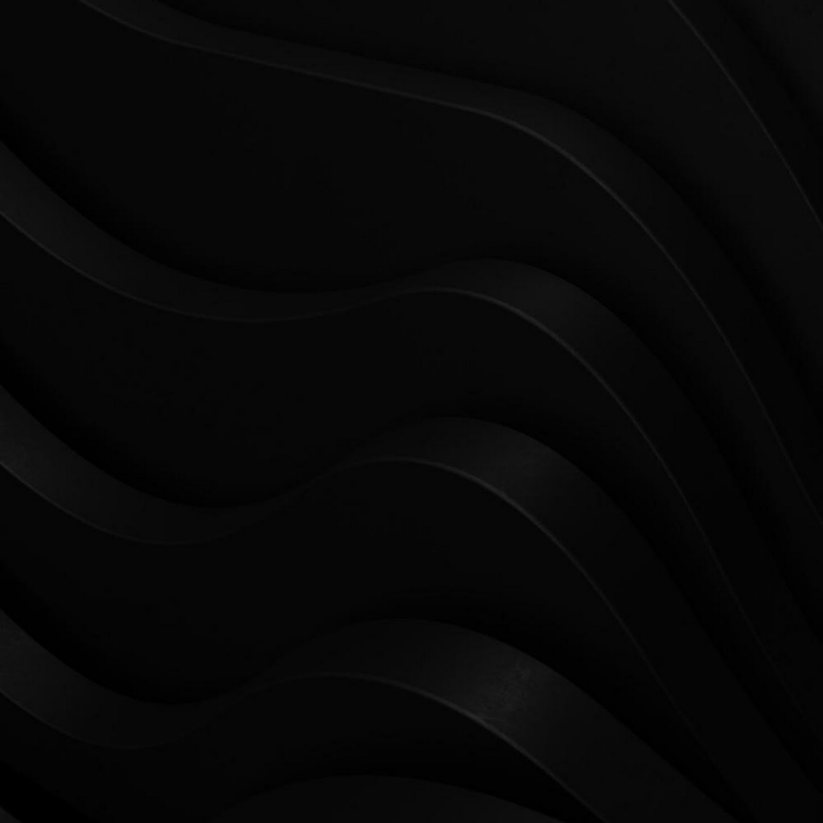 Download Minimalist Black Rippling Layers iPhone