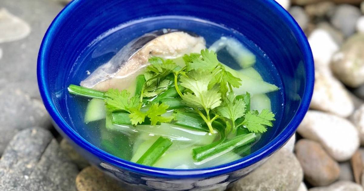 Canh Bầu Nấu Cá Thu