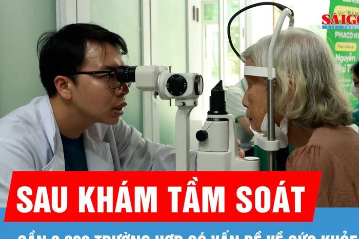 TPHCM: Sau khám tầm soát, gần 8.800 trường hợp có vấn đề về sức khỏe - Báo Sài Gòn Giải Phóng