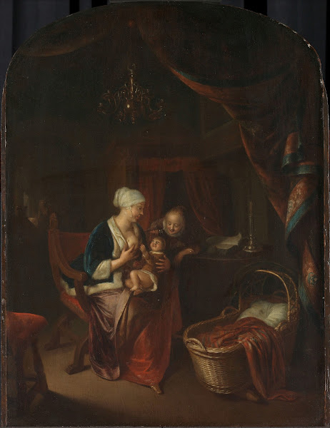 A Mother giving her Child the Breast 1660   1676