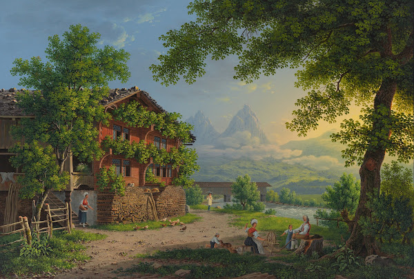 Die Muota Brüke bei Schwytz