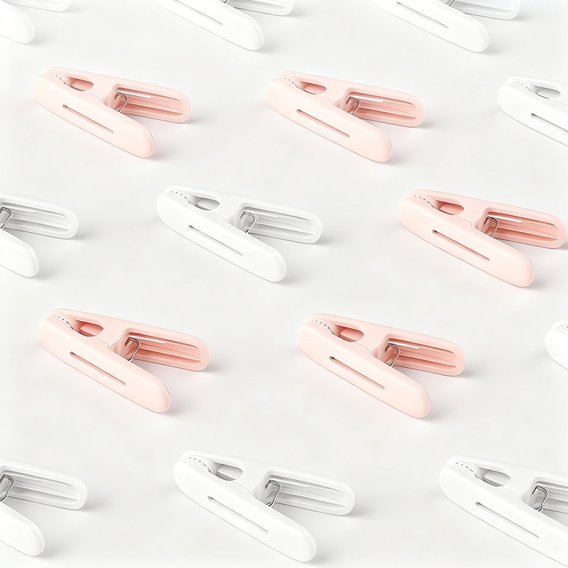 Plastic clothespins, set of 12