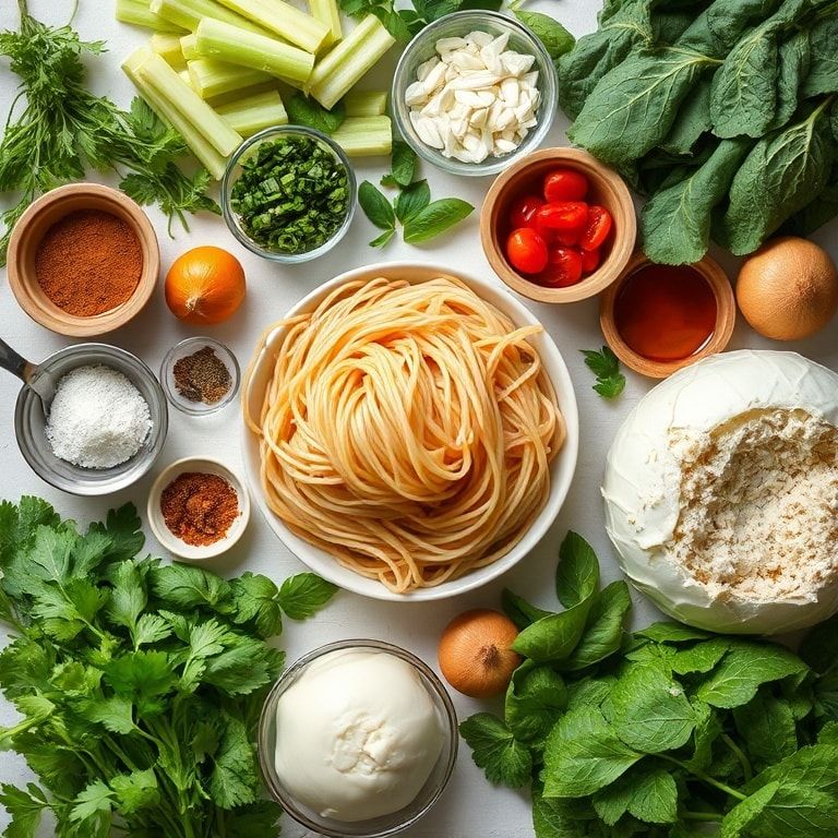 Ingredients for Easy Savor This Quick Vegetarian Cabbage Noodle Stir Delight for 30-Minute Meals