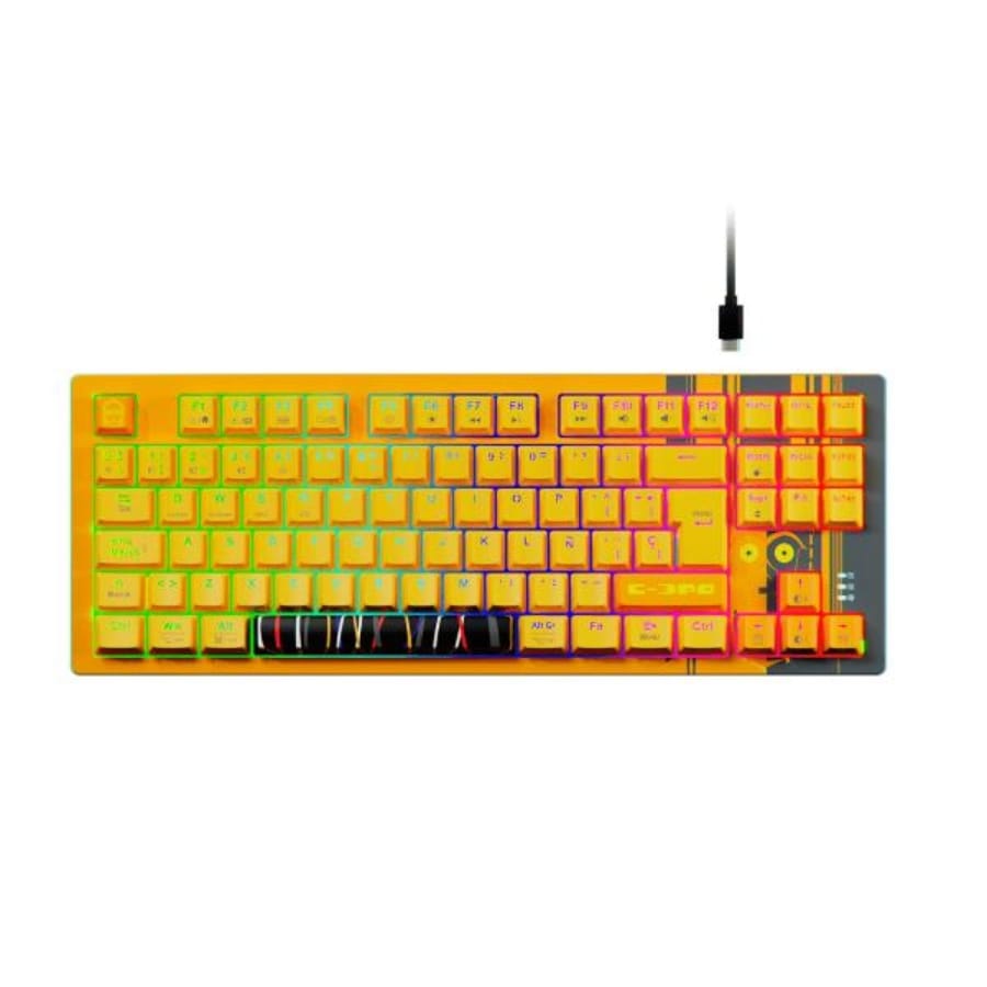 TECLADO PRIMUS STARWARS C-3PO BALLISTA82T TRIMODE