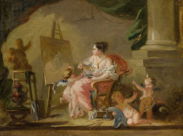 An allegory of painting