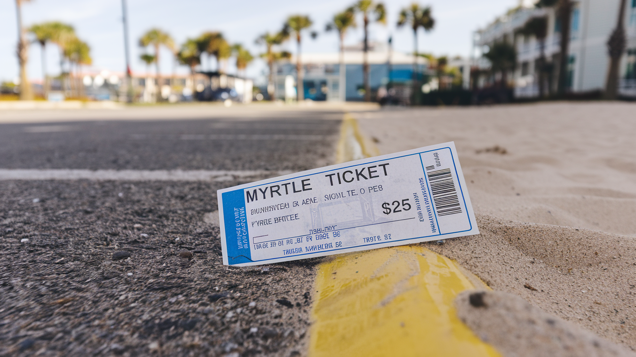 How Much Is a Parking Ticket in Myrtle Beach?