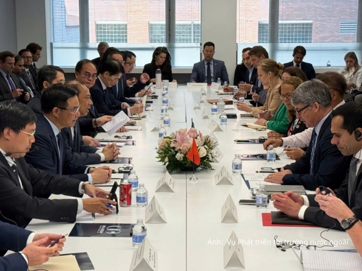 Hợp tác chiến lược: Bộ trưởng Công Thương Việt Nam gặp gỡ lãnh đạo Exxon Mobil và GE Vernova