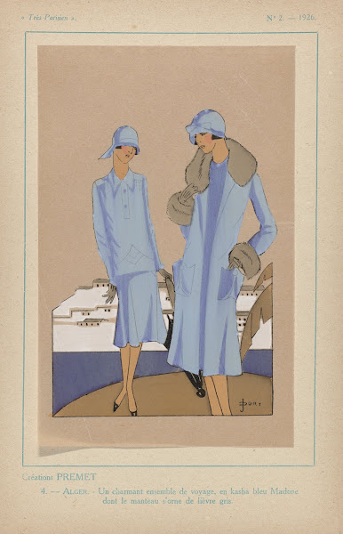 Créations Premet  Alger 1926