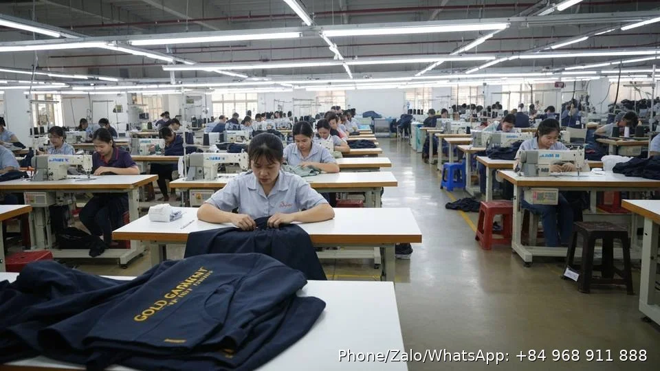 British Outdoor Clothing - Gold Garment Vietnam