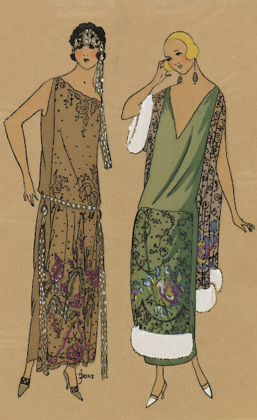 CAUSERIE  Cette robe de dentelle mordorée