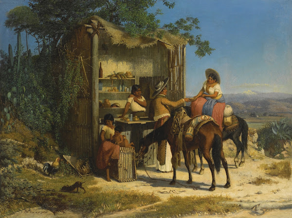 Escena de venta circa 1850