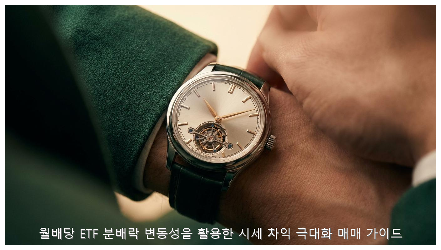 월배당 ETF 분배락 변동성을 활용한 시세 차익 극대화 매매 가이드 핵심 안내 및 분석 인포그래픽 (4)