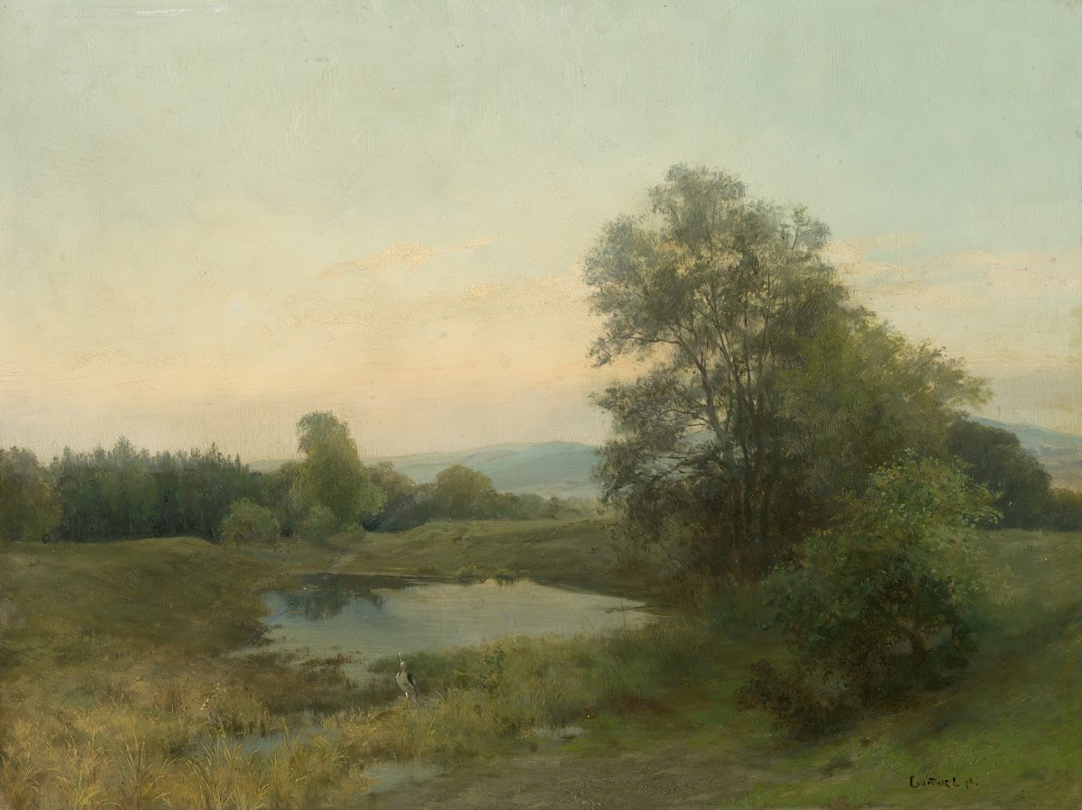 Landscape with a swamp 1898