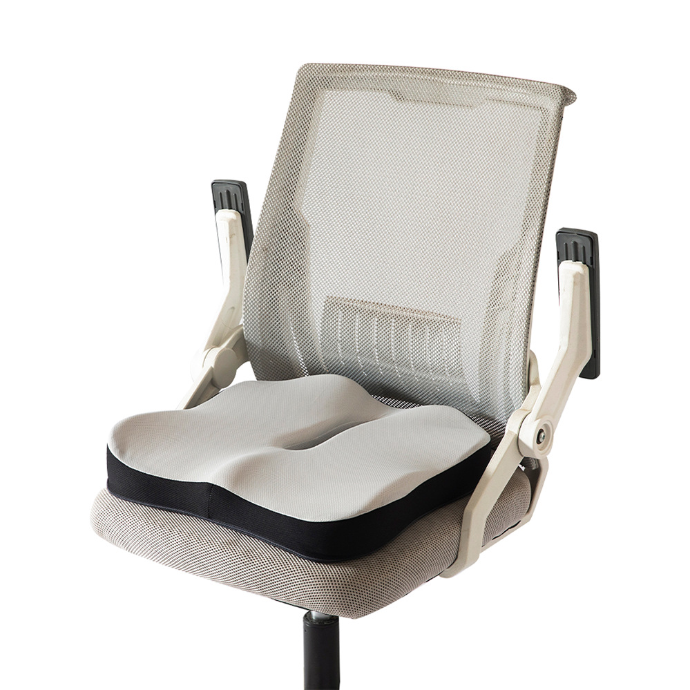 Ergonomic memory foam seat cushion, 41×38 cm