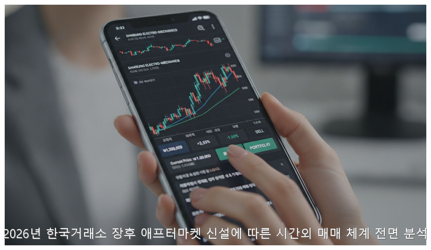 2026년 한국거래소 장후 애프터마켓 신설에 따른 시간외 매매 체계 전면 분석 핵심 안내 및 분석 인포그래픽 (8)