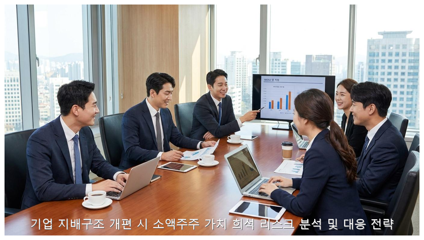 기업 지배구조 개편 시 소액주주 가치 희석 리스크 분석 및 대응 전략 핵심 안내 및 분석 인포그래픽 (8)