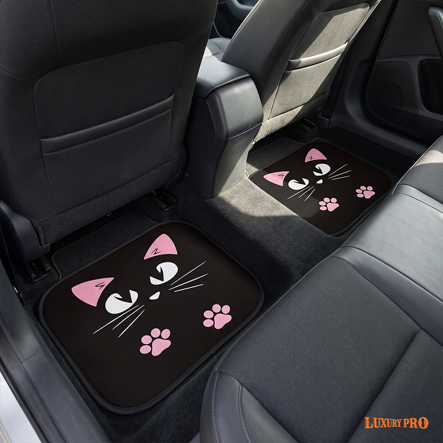 4-Piece Car Floor Mat Set