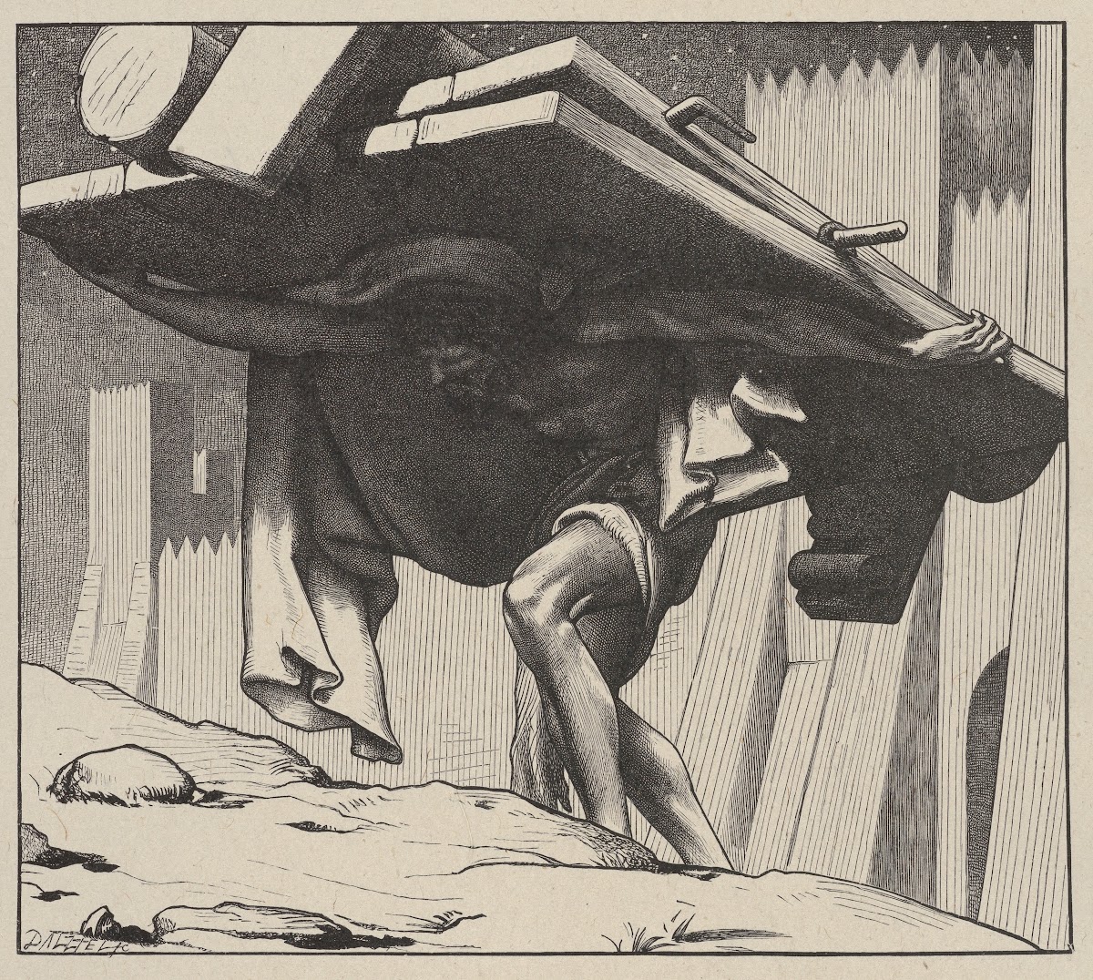 Samson Carrying The Gates 1881