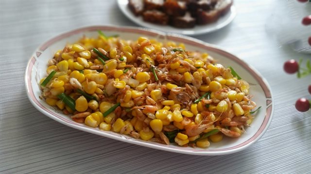 Bắp Xào Tép