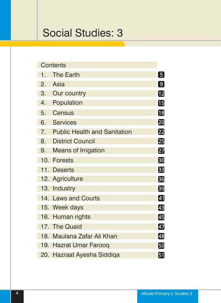 Social Studies Book 3
