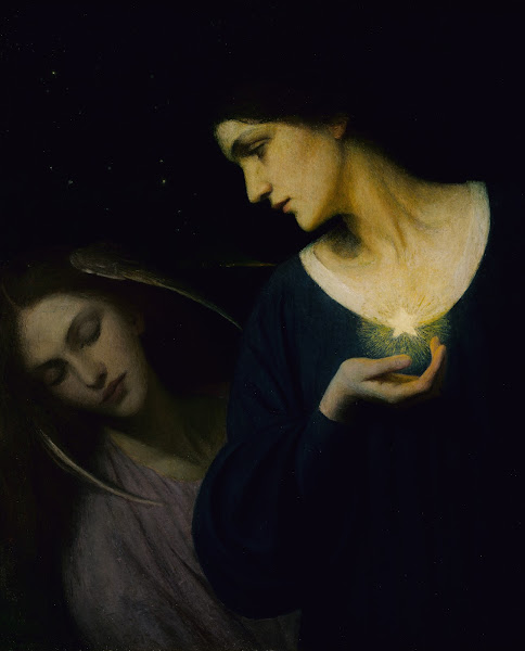 Night And Her Daughter Sleep 1902