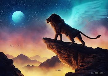 Lion Art Wallpaper