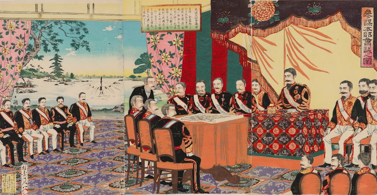 Meeting at the General Staff Headquarters 1894