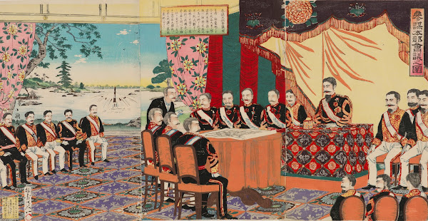 Meeting at the General Staff Headquarters 1894