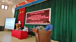 Hội nghị giữa nhiệm kỳ kiểm điểm thực hiện Nghị quyết Đại hội lần thứ XXIII của Đảng bộ Trường Đại học Tây Bắc nhiệm kỳ 2020 - 2025