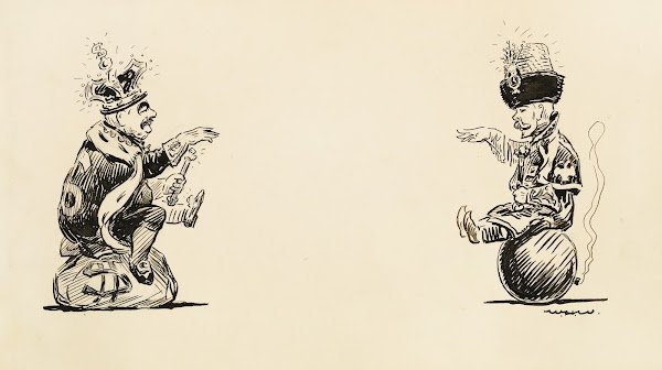 Two kings talk to each other 1910