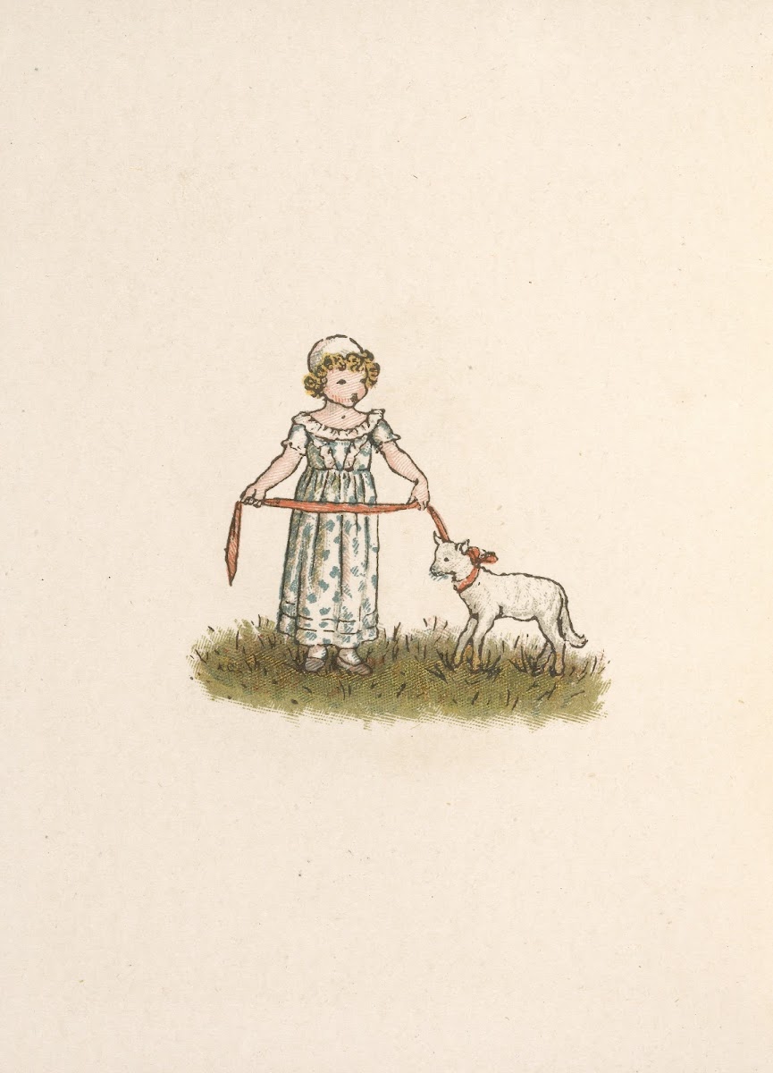 Child with lamb 1891