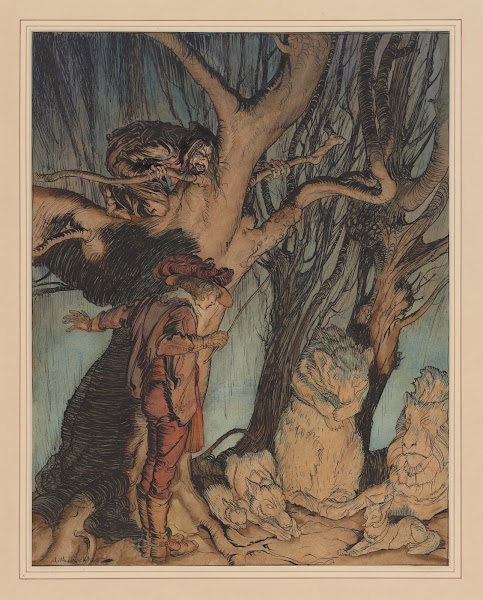 Grimms Little brother  little sister Instantly they lay still  1917