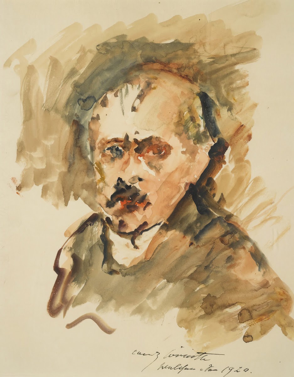 Selbstbildnis Mit Schnurrbart Self Portrait With Moustache 1920