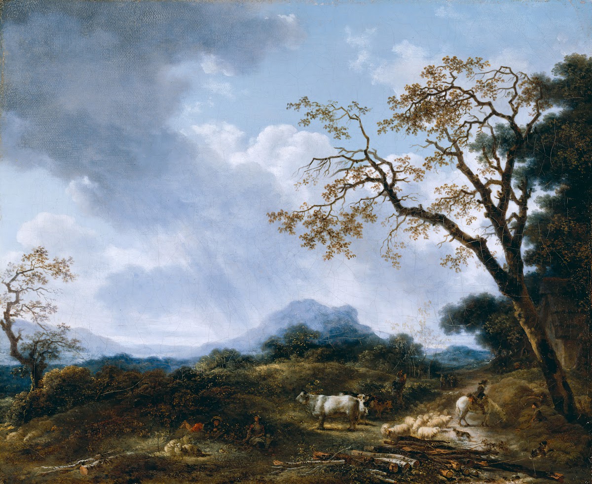 Landscape With Passing Shower between 1765 and 1775