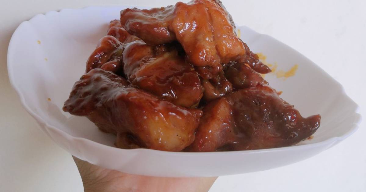 Thịt kho nước dứa(thơm, khóm)lên màu tự nhiên