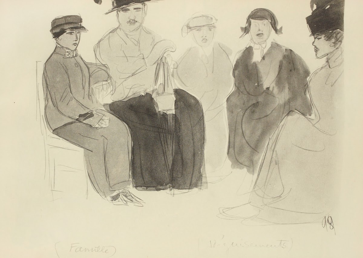 Famille déguisement 1921