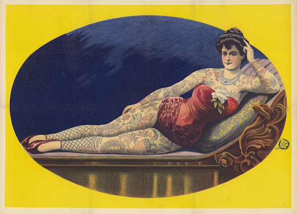 Femme tatouée 1913 1914