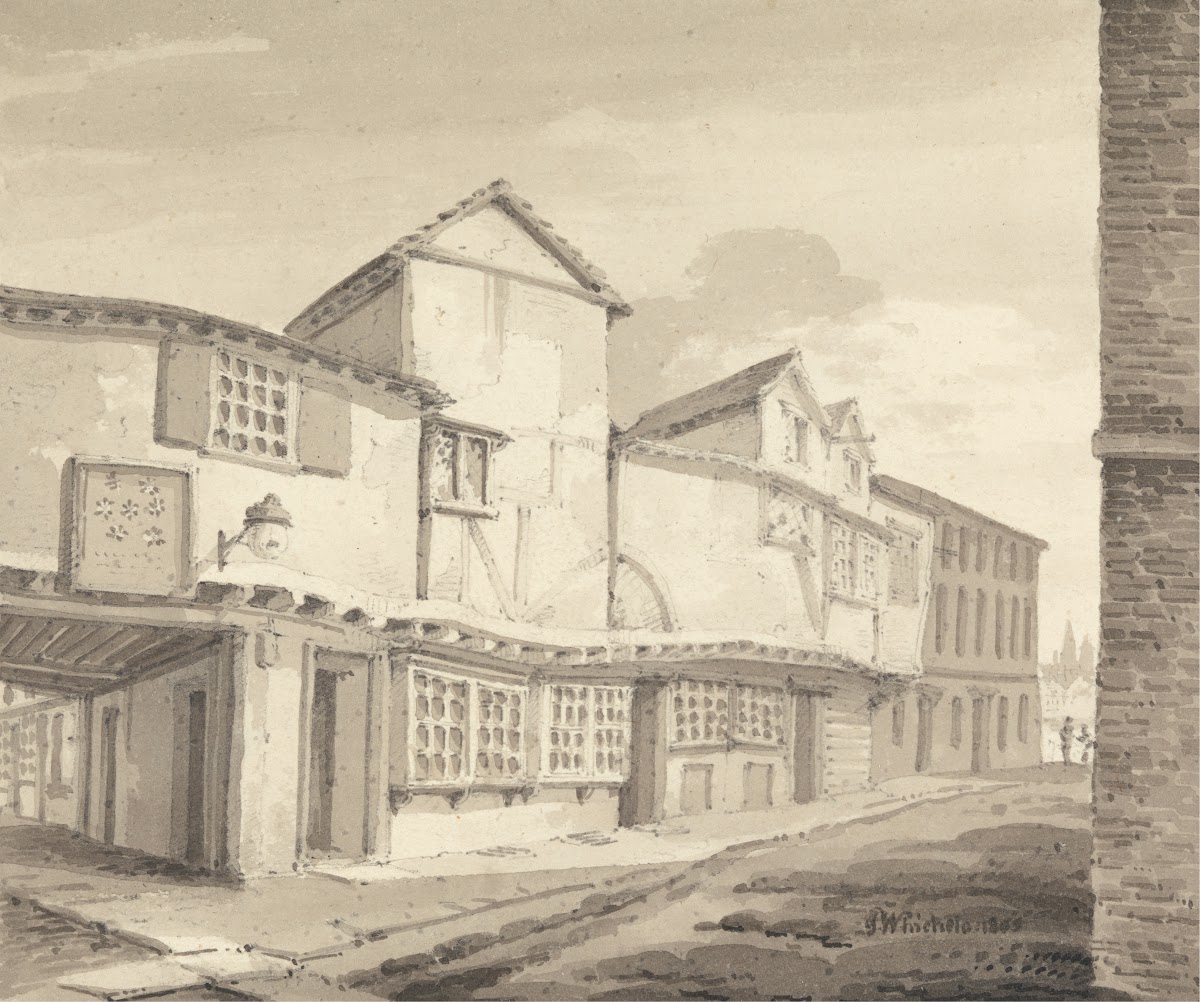 Part of the Monastery of St Saviours Southwark 1809