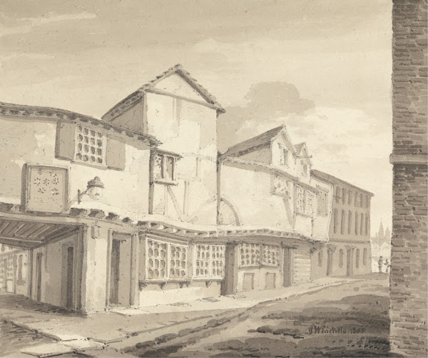 Part of the Monastery of St Saviours Southwark 1809