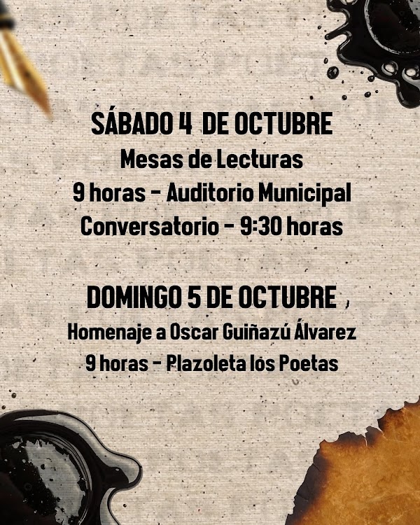 64° ENCUENTRO DE POETAS
