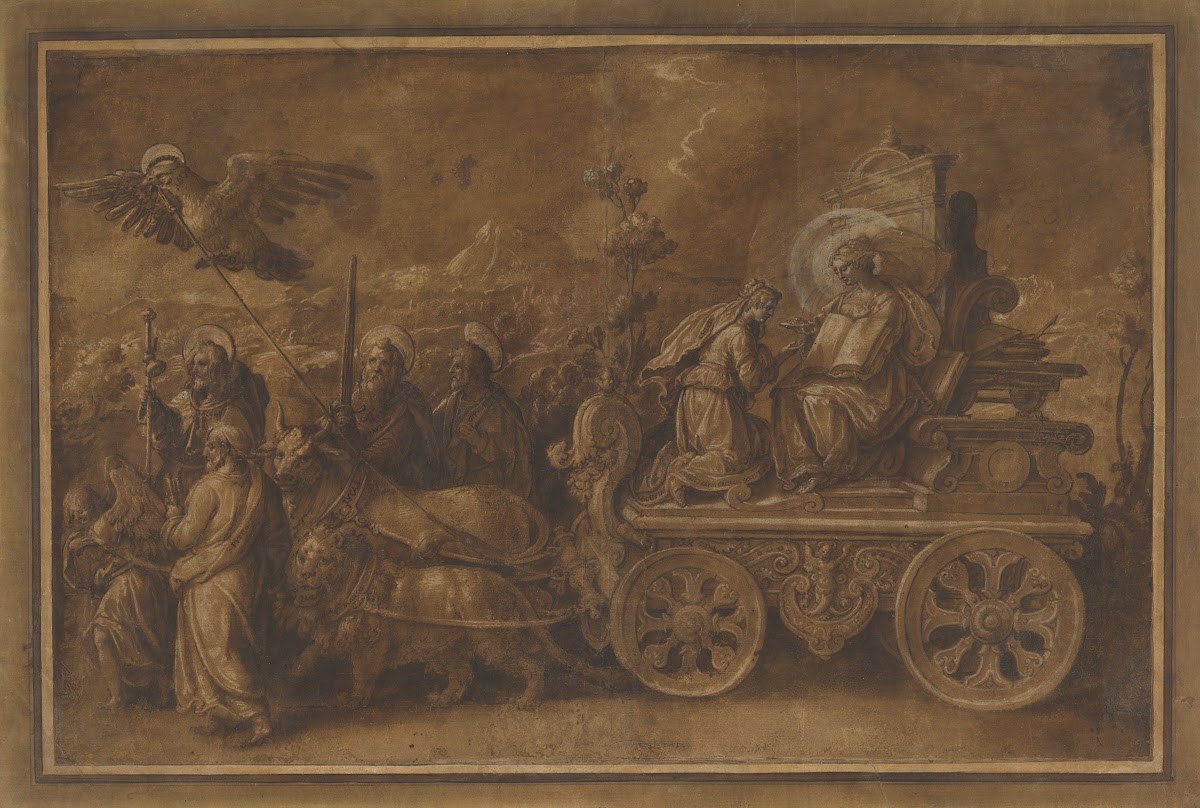 Allegory of the Triumph of the Church 16th century