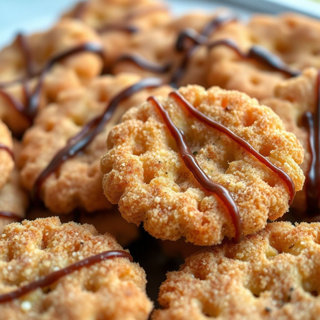 Easy Churro Crackers with Cinnamon Sugar and Chocolate Drizzle — 30-Minute Snack finished
