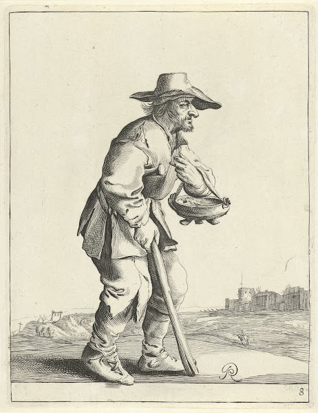 Bedelaar met een pot met smeulende kolen 1638 1652